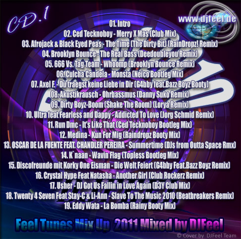 Feel Tunes Mix Up Best of 2010 Megamix 2011 CD1 & CD2 Mixed by DJFeel Feel Tunes Mix Up Best of 2010 Megamix 2011 CD1 & CD2 Mixed by DJFeel